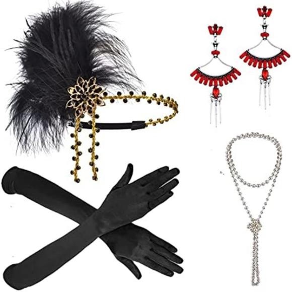 1920s Great Gatsby Accessories Set for Women M42